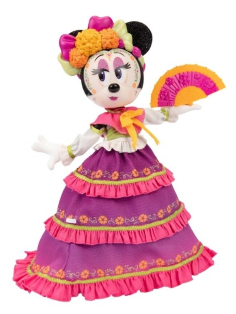2022 Disney Parks MINNIE MOUSE Deluxe Catrina Doll Day of the Dead Skull Mexico - Picture 5 of 15
